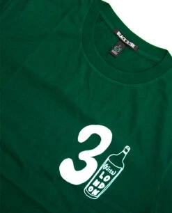31 Wine Bottle T-shirt / Green - (ki:ts) X Black Score -Ki:ts Shop 01 5