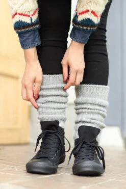 Baby Alpaca Leg&Arm 2 Way Warmer / Grey - Yu-ito -Ki:ts Shop 0809 237 W775 1cc78c69 af8e 4ea8 8820 3742d3599d49