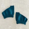 Luminous Silk Tongs Socks / Dark Green -Yu-ito