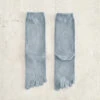 Luminous Silk Five Finger Crew Length Socks / Light Blue - Yu-ito -Ki:ts Shop 14041 02a45406 d119 4707 842f 232702d2e1de