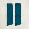 Luminous Silk Five Finger Crew Length Socks / Dark Green - Yu-ito -Ki:ts Shop 14041 3e1c394e dffa 4ea1 a1d0 b94672c9d583