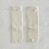 Luminous Silk Five Finger Crew Length Socks / White - Yu-ito -Ki:ts Shop 14041 d917639c 0211 4d5a a587 52ddc175a426