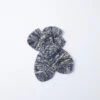 Low Gauge Slub Short Socks / Navy - ROTOTO