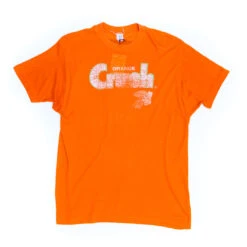 Vintage 90’s ‘Crush Orange’ Tee / T33 / Black / L - SEARCH&DESTROY