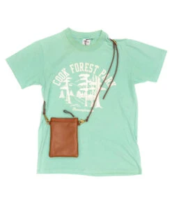 Fold Purse With Shoulder Strap / Caramel - (ki:ts) -Ki:ts Shop 20210513 kits 189