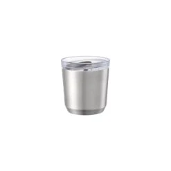 TO GO TUMBLER With Plug 240ml / Stainless Steel - KINTO