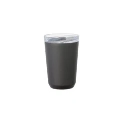 TO GO TUMBLER With Plug 360ml / Black - KINTO