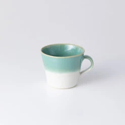 Two Tone Mug / Blue And White - Sayado Wadagama
