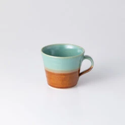 Two Tone Mug / Blue And Brown - Sayado Wadagama