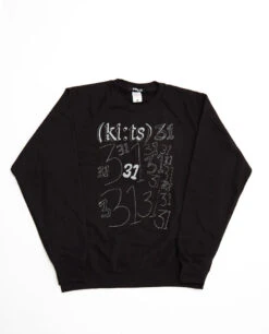 31 31 31 Sweatshirt / Black - (ki:ts) X Black Score