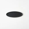 Oval Tray / Black / Small - Sumitani Saburo Shoten