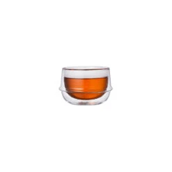 KRONOS Double Wall Tea Cup 200ml - KINTO