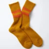 Brushed Mohair Crew Socks / D.Yellow - ROTOTO -Ki:ts Shop BRUSHEDMOHAIRCREWSOCKS d.yellow