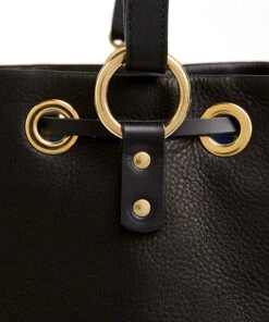 Drawstring Bag With 2 Way Shoulder Strap - L / Black - (ki:ts) -Ki:ts Shop Bag 10 11