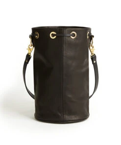 Drawstring Bag With 2 Way Shoulder Strap - L / Black - (ki:ts) -Ki:ts Shop Bag 10 3