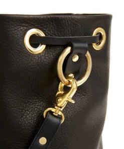 Drawstring Bag With 2 Way Shoulder Strap - L / Black - (ki:ts) -Ki:ts Shop Bag 10 5