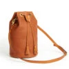 Drawstring Bag With 2 Way Shoulder Strap - L / Whisky - (ki:ts) -Ki:ts Shop Bag 11 1