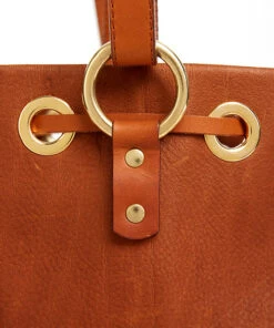 Drawstring Bag With 2 Way Shoulder Strap - L / Whisky - (ki:ts) -Ki:ts Shop Bag 11 11