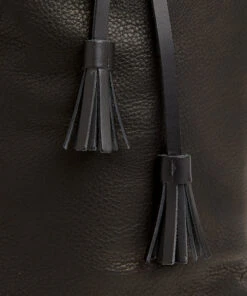 Drawstring Bag With 2 Way Shoulder Strap - S / Black - (ki:ts) -Ki:ts Shop Bag 12 9