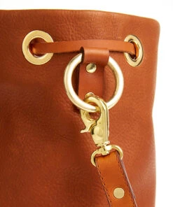 Drawstring Bag With 2 Way Shoulder Strap - S / Whisky - (ki:ts) -Ki:ts Shop Bag 13 5