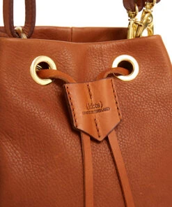 Drawstring Bag With 2 Way Shoulder Strap - S / Whisky - (ki:ts) -Ki:ts Shop Bag 13 7