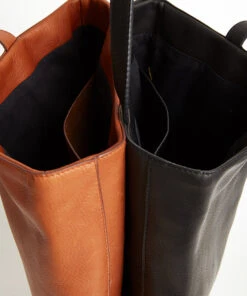 Twins Shopper / Black & Whisky - (ki:ts) -Ki:ts Shop Bag 19 7