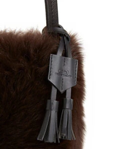 I-O Shearling Bucket - S / Brown Shearling & Black - (ki:ts) -Ki:ts Shop Bag 5 5 2758cdaf af22 451a b113 b337232a905f