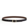 Suede Contrast Belt - 30 / Midnight & Dark Brown (ki:ts) -Ki:ts Shop Belt 1 1