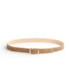 Suede Contrast Belt - 30 / Fawn & Natural - (ki:ts) -Ki:ts Shop Belt 6 1