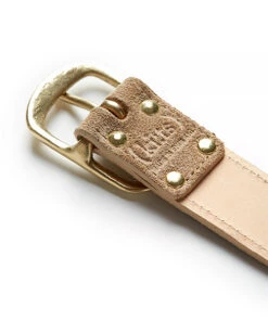 Suede Contrast Belt - 30 / Fawn & Natural - (ki:ts) -Ki:ts Shop Belt 6 3