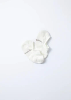 Pile Foot Cover Socks / White - ROTOTO