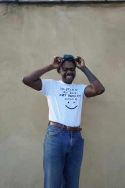 Doing OK And Not Doing OK T-shirt - Brit Bones -Ki:ts Shop DSC01809 W775