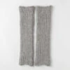 Baby Alpaca Leg&Arm 2 Way Warmer / Grey - Yu-ito