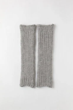 Baby Alpaca Leg&Arm 2 Way Warmer / Grey - Yu-ito