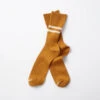 Hemp Organic Cotton Stripe Socks / Sunset Gold & White Sand - ROTOTO -Ki:ts Shop HEMPORGANICCOTTONSTRIPESOCKS SunsetGold WhiteSand