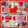Scarf / Demi-Monte Florian / Pink / CU235 - SWASH LONDON -Ki:ts Shop IMG 3184 SQ700