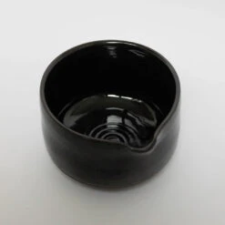 Matcha Bowl / Dark Brown (TANBA) - (ki:ts) X Kaoru Pottery -Ki:ts Shop IMG 6289 SQ1080