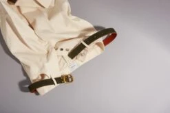 Suede Contrast Belt - 30 / Olive & Tan (ki:ts) -Ki:ts Shop Keats 241019 049