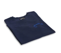 Passarella 'Embroidered Logo’ T-shirts / Navy - PASSARELLA DEATH SQUAD -Ki:ts Shop Navylogoflat