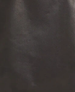 Fold Purse With Shoulder Strap / Black - (ki:ts) -Ki:ts Shop OilLeathertexture W450xH550