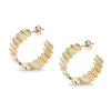 Statement Ondulée Hoops / 18ct Gold Vermeil - OLIVIA TAYLOR