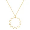 Mini Ondulée Pendant / 18ct Gold Vermeil - OLIVIA TAYLOR -Ki:ts Shop OliviaTaylor 03
