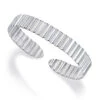 Classic Ondulée Bangle / 925 Recycled Silver / Size Small - OLIVIA TAYLOR