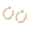 Classic Ondulée Hoops / 18ct Gold Vermeil - OLIVIA TAYLOR