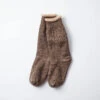 DOUBLE FACE CREW SOCKS / D.Brown & Brown Organic Cotton - ROTOTO