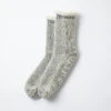 Extra Fine Merino Premium Bulky Socks / Navy & White - ROTOTO