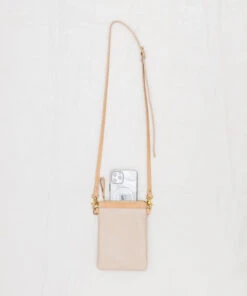 Fold Purse With Shoulder Strap / Cafe Latte - (ki:ts) -Ki:ts Shop StudioSession 914