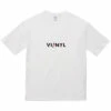 VINYL MARBLE-LOGO Tee / White - VI/NYL -Ki:ts Shop T VINYL white logo 001