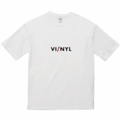 VINYL MARBLE-LOGO Tee / White - VI/NYL
