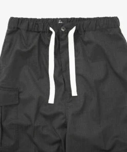 Cargo Pants Twill / Anthracite - Sillage -Ki:ts Shop cargopantsanthracitetwill black zoom